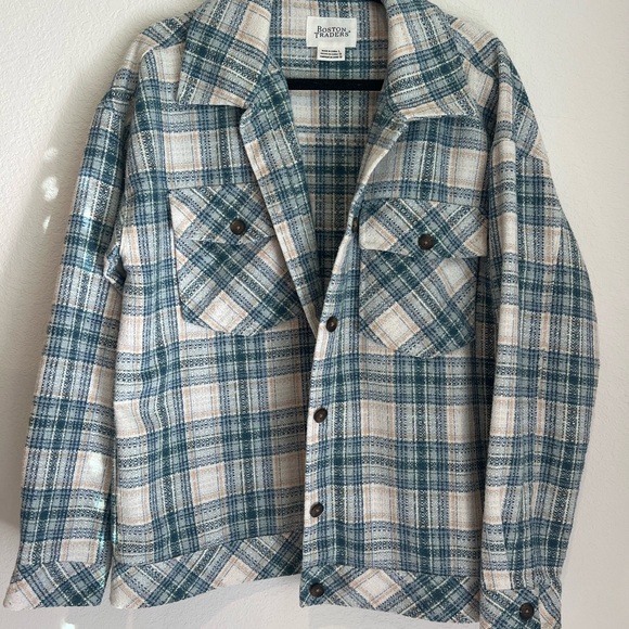 Pendleton Plaid Button-Up Jacket - Picture 1 of 3